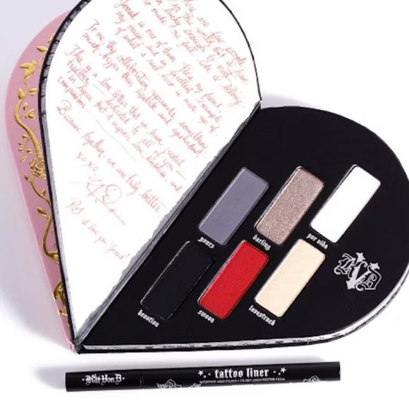 NEW! Ultimate Eye Collection Set TOO FACED x KAT VON D Better Together w Mascara - Picture 4 of 7